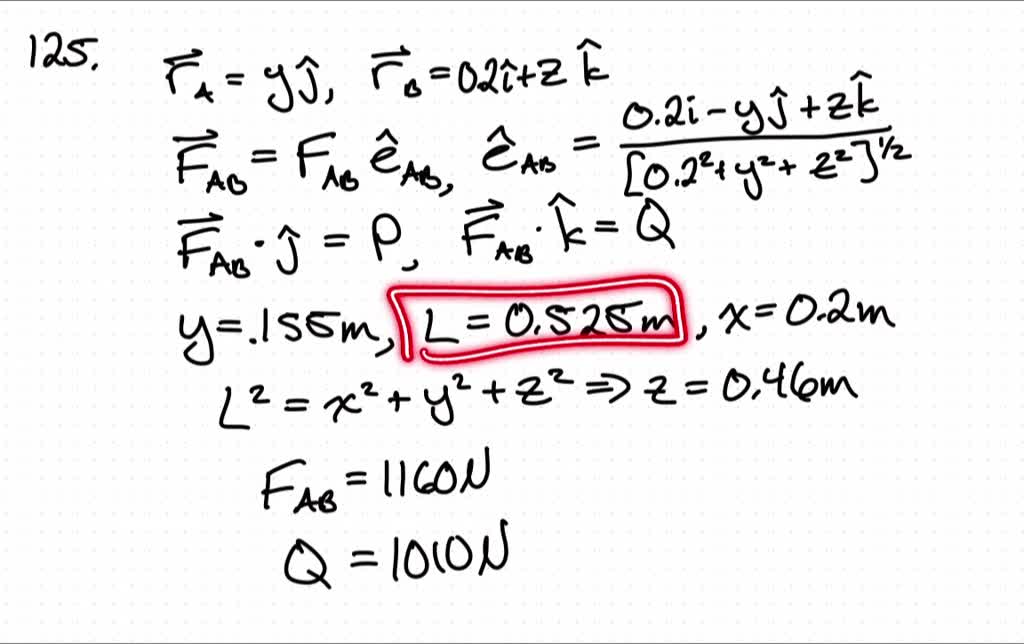 Solved Collars A And B Are Connected By A 525 Mm Long Wire And Can Slide Freely On Frictionless Rods If A Force P 341 Mathrm N Mathrm J Is Applied To Collar A Determine A The