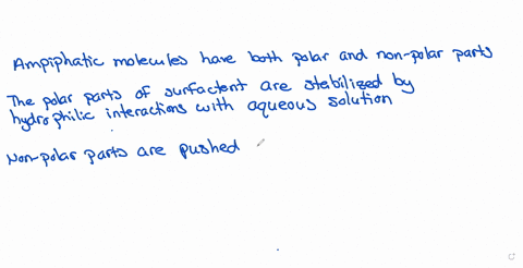 amphipathic-molecules-in-aqueous-solutions-tend-to-concentrate-at-surfaces-such-as-liquid-solid-or-l