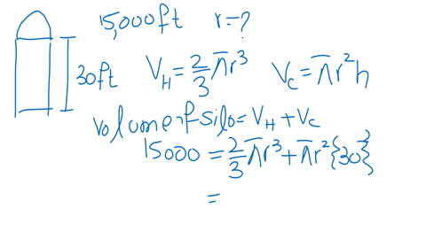 volume-of-a-silo-a-grain-silo-consists-of-a-cylindrical-main-section-and-a-hemispherical-roof-if-the