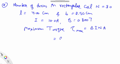 a-what-is-the-maximum-torque-delivered-by-an-electric-motor-if-it-has-80-turns-of-wire-wrapped-on-a-