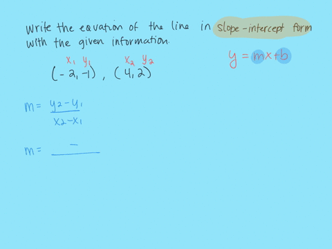 write-an-equation-of-the-line-in-slope-intercept-form-that-passes-through-the-two-points-or-passes-t