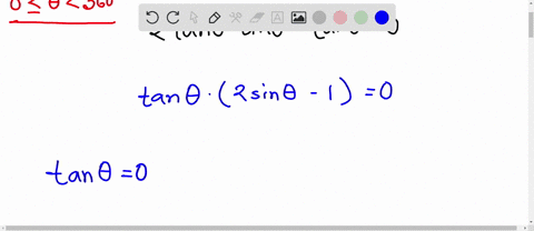 solve-each-equation-over-the-interval-left0circ-360circright-write-solutions-as-exact-values-or-to-9