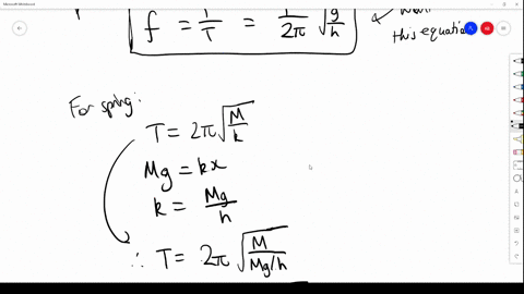 there-is-an-interesting-relation-between-the-block-spring-system-and-the-simple-pendulum-suppose-tha