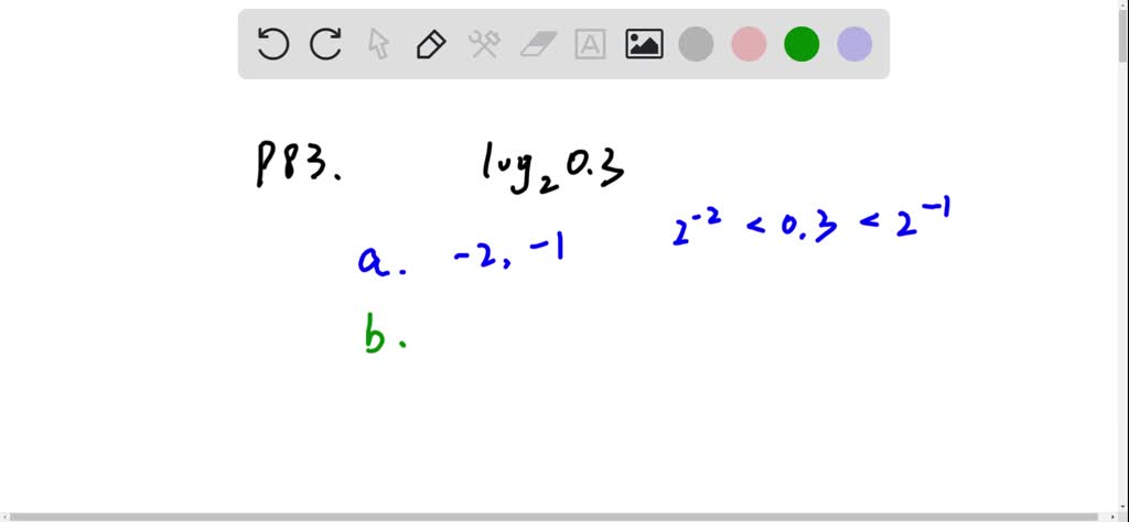 the value of log 1732 is between what two integers