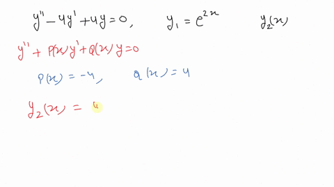 the-indicated-function-y_1x-is-a-solution-of-the-given-differential-equation-use-reduction-of-order-