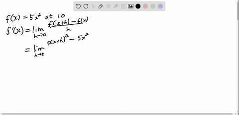 find-the-derivatives-algebraically-fx5-x2-text-at-x10