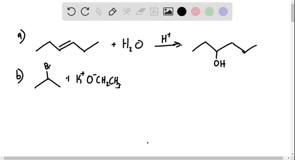 SOLVED(a) Write the equation for the twostage addition of bromine to