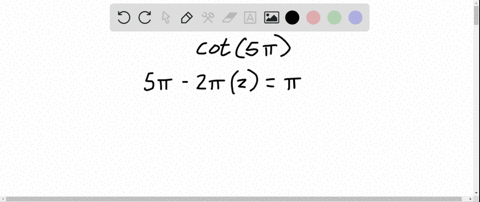 use-the-reference-angle-to-find-the-exact-value-of-each-expression-cot-5-pi