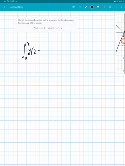 sketch-the-region-bounded-by-the-graphs-of-the-functions-and-find-the-area-of-the-region-fyy2-y-gy-y