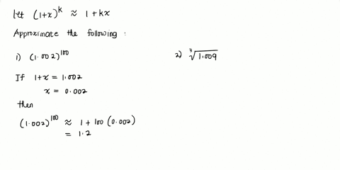 use-the-linearization-1xk1k-x-to-approximate-the-following-state-how-accurate-your-approximation-is-