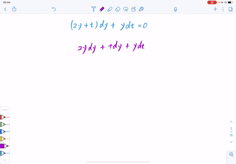 solve-the-given-differential-equations-2-yt-d-yy-d-t0-2