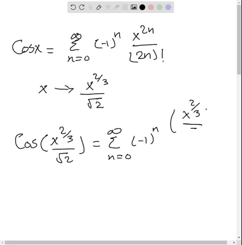 SOLVEDUse substitution (as in Example 4 ) to find the Taylor series at