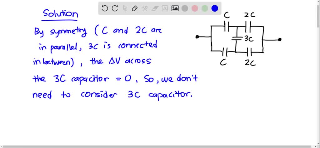 Effective Capacitance Problem Determine the effective capacitance of the configuration shown in ...