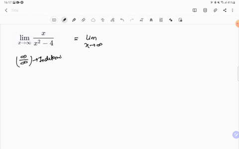 find-the-limits-in-exercises-1-10-lim-_x-rightarrow-infty-fracxx2-4