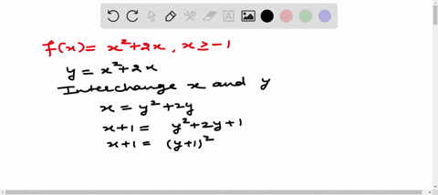 find-the-inverse-function-f-1-and-state-its-domain-fxx22-x-x-geqslant-1