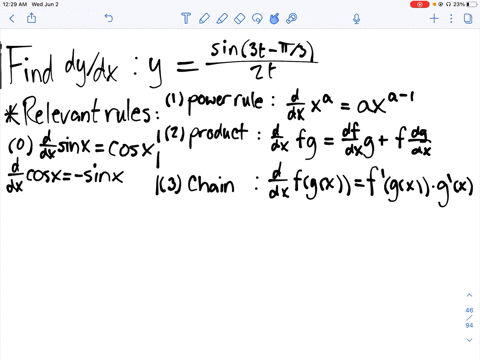 find-the-derivatives-of-the-given-functions-rfracsin-3-t-pi-32-t-2