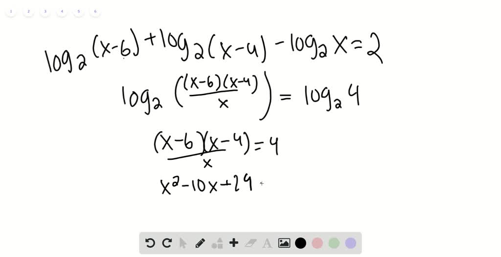 Solvedsolve Each Logarithmic Equation In Exercises 27 44 Be Sure To Reject Any Value Of X 5792