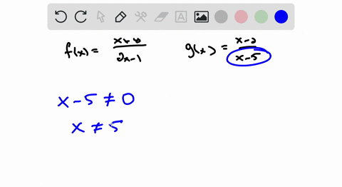 if-fxfracx82-x-1-and-gxfracx-2x-5-find-each-function-value-find-the-domain-of-gx