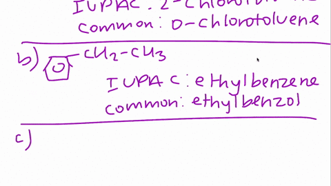 give-the-iupac-name-and-any-common-name-for-each-of-the-following