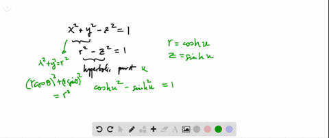 hyperboloid-of-one-sheet-beginarrayltext-a-find-a-parametrization-for-the-hyperboloid-of-one-sheet-x