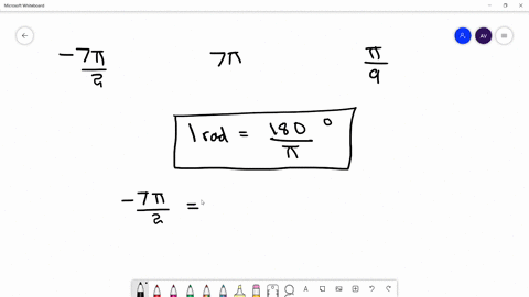 find-the-exact-degree-measure-of-the-angle-a-frac7-pi2-b-7-pi-c-fracpi9