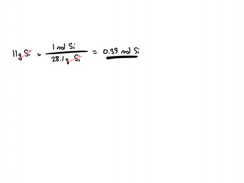 how-many-moles-are-present-in-11-g-of-silicon-how-many-atoms