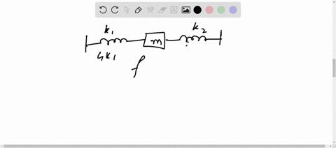 as-shown-in-figure-a-body-having-mass-mathrmm-is-attached-with-two-springs-having-spring-constants-m