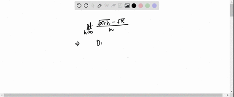lim-_h-rightarrow-0-fracsqrtxh-sqrtxh