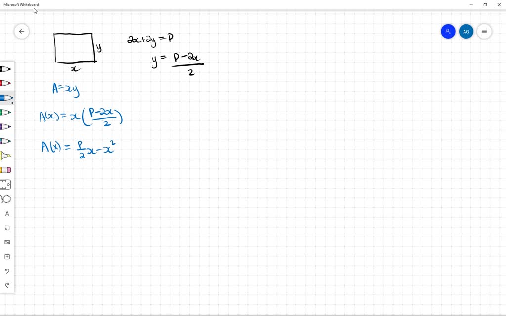 Prove that the rectangle with the largest possible area given a fixed