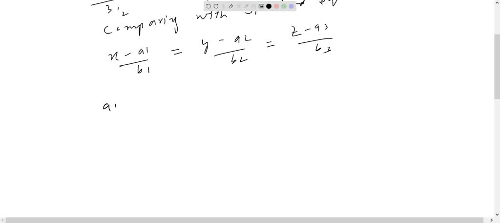 solved-the-equation-2-x-1-3-y-4-3-z-5-2-represents-a-straight-line-express-this-in