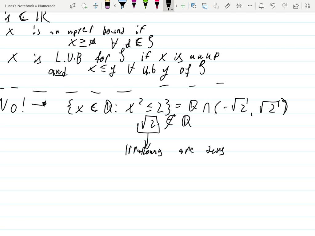 SOLVED Does The Least Upper Bound Axiom Apply To The Set Of All Integers Solved does the least upper bound axiom apply to the set of all integers