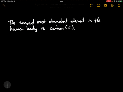 what-is-the-second-most-abundant-element-in-the-human-body-and-in-the-earths-crust-what-does-the-loc