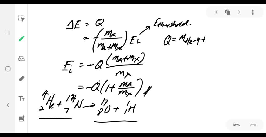 SOLVEDWhen the nuclear reaction represented by Equation 44.27 is