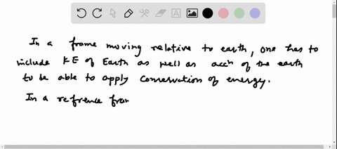in-a-frame-moving-relative-to-the-earth-one-has-to-include-the-kinetic-energy-of-the-earth-as-well-a