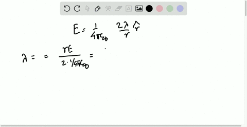 ⏩SOLVED:The electric field 5 0 cm from a very long charged wire is ⏩SOLVED:The electric field 5 0 cm from a very long charged wire is