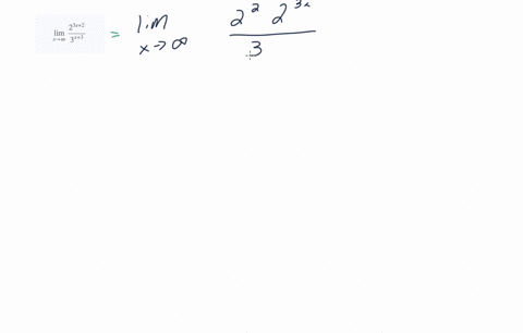 use-algebra-to-evaluate-the-limit-lim-_x-rightarrow-infty-frac23-x23x3-2