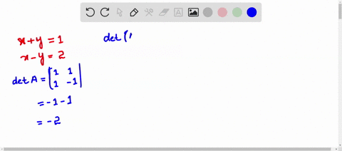 use-cramers-rule-to-solve-the-given-linear-system-beginarraylxy1-x-y2endarray