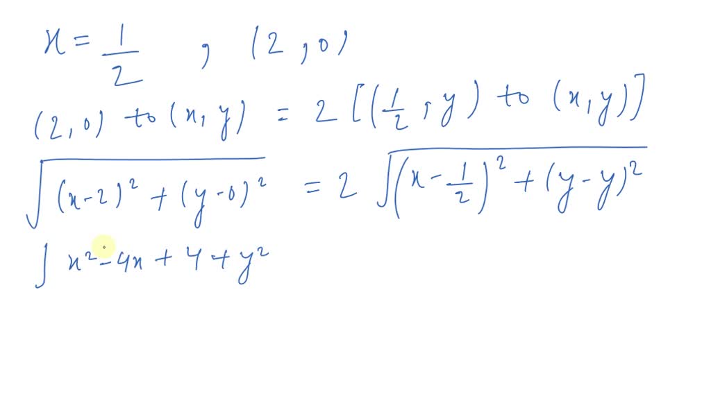 SOLVED:From the focus/directrix definition of a hyperbola: If the ...