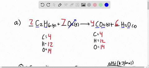calculate-the-standard-enthalpies-of-reaction-for-combustion-reactions-in-which-ethane-mathrmc_2-mat