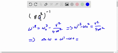 show-that-the-fractional-change-in-the-resonant-frequency-omega_0leftomega_02s-mright-of-a-damped-si