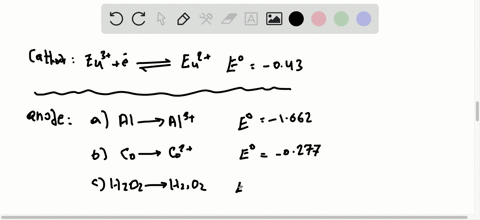 the-standard-electrode-potential-for-the-reduction-of-mathrmeu3mathrmaq-to-mathrmeu2mathrmaq-is-04-2