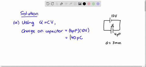 a-400-pf-parallel-plate-capacitor-has-a-potential-difference-of-100-mathrmv-across-it-the-plates-are