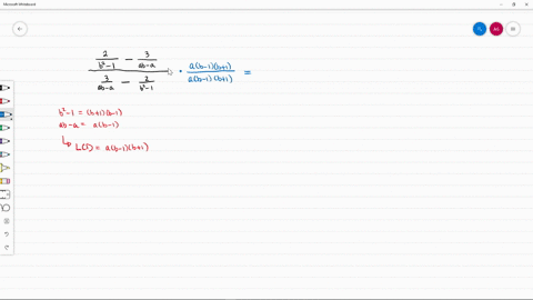 simplify-fracfrac2b2-1-frac3a-b-afrac3a-b-a-frac2b2-1