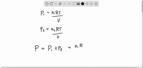 a-container-encloses-two-ideal-gases-two-moles-of-the-first-gas-are-present-with-molar-mass-m_1-the-