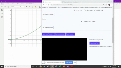 in-exercises-19-22-calculate-the-riemann-sum-rf-p-c-for-the-given-function-partition-and-choice-of-s
