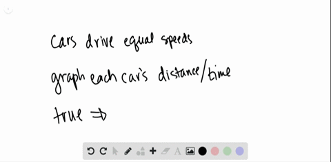 two-cars-are-driving-at-the-same-speed-what-is-true-about-the-lines-that-represent-the-distance-trav
