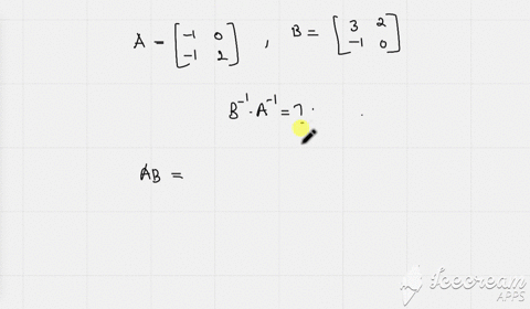 if-aaleftbeginarraycc-1-0-1-2endarrayright-nd-bleftbeginarraycc3-2-1-0endarrayright-then-find-b-1-cd