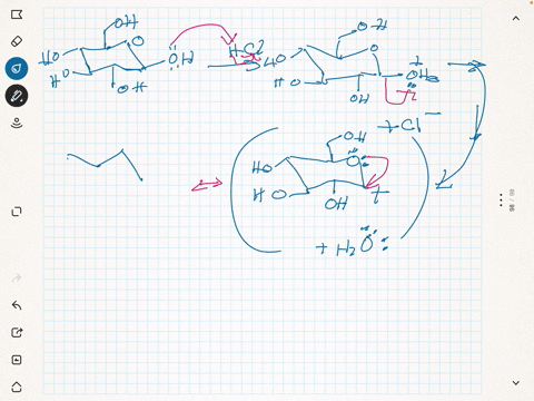 beta-d-glucose-a-hemiacetal-can-be-converted-to-a-mixture-of-acetals-on-treatment-with-mathrmch_3-ma
