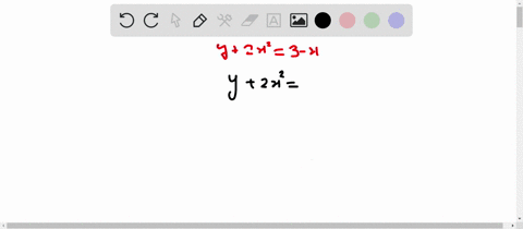 an-equation-that-defines-y-as-a-function-of-x-is-given-a-solve-for-y-in-terms-of-x-and-replace-y-w-5