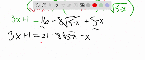 solve-the-radical-equation-for-the-given-variable-sqrt5-xsqrt3-x14